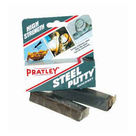 PRATLEY STEEL PUTTY 125GR (20) A