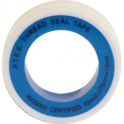 TAPE PTFE THREADSEAL 12MMX10MX75MIC