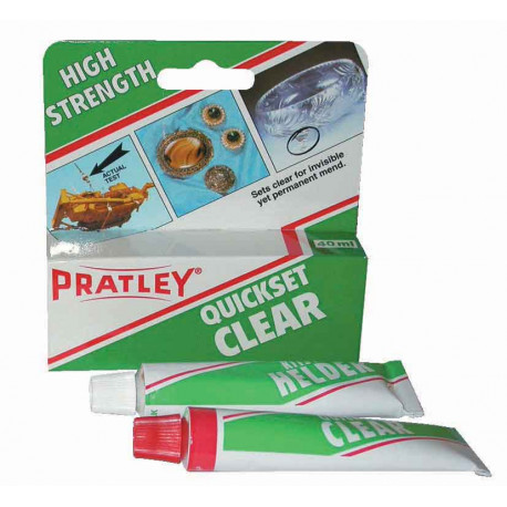 PRATLEY GLUE QUICKSET CLEAR 40ML (20) A