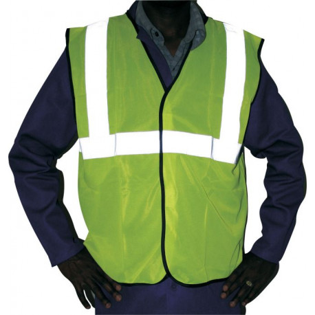 SAFETY WAISTCOAT MATSAFE YELLOW/GREEN(L)