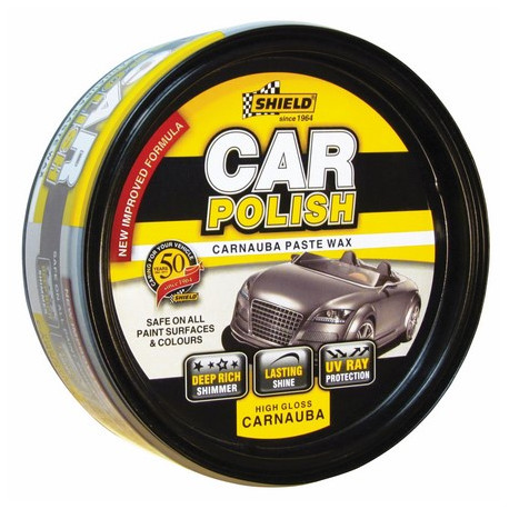 SHIELD CAR POLISH PASTE 300ML SH130 (12