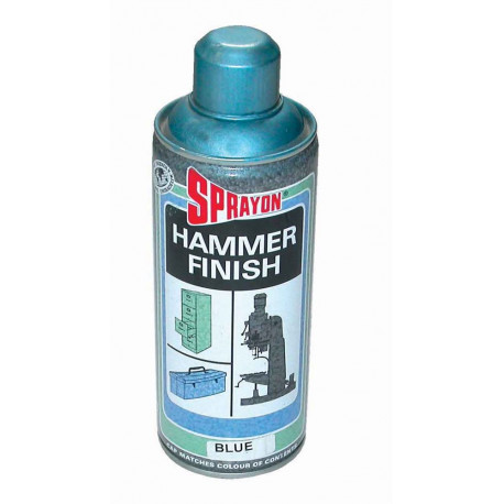 SPRAYON PAINT  BLUE HAMMER/FINISH 350ML