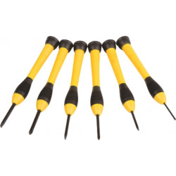 SCREWDRIVER STANLEY.PRECISN 6PC 66-052