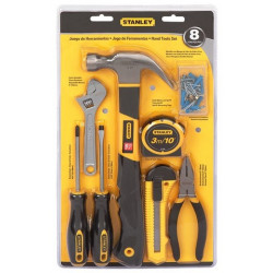 TOOL SET STANLEY 8PC 70-877