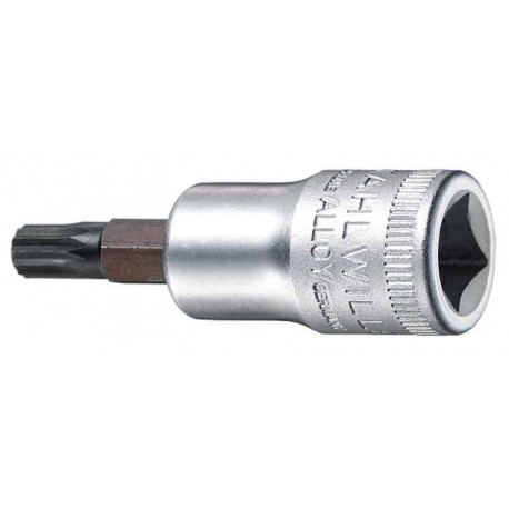 SOCKET S/WILLE TORX 1/4DR 40TX  E6