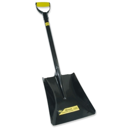 SHOVEL SQUARE MOUTH MTS STEEL SHAFT