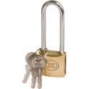 PADLOCK TRI BRASS BOX L/S 32MM 263L