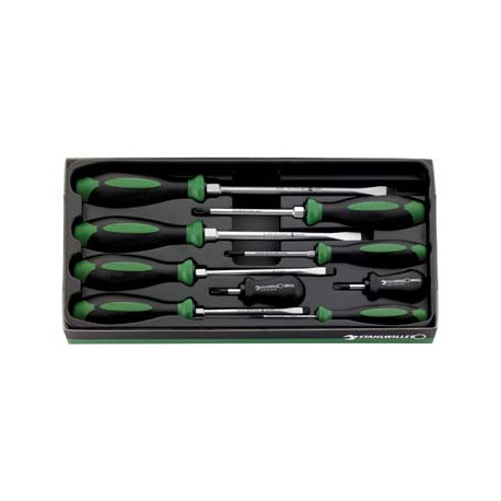 SCREWDRIVER S/WILLE SET DRAL 4693 9PC