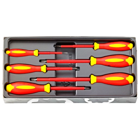 SCREWDRIVER S/WILLE SET ELEC VDE 4695