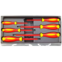 SCREWDRIVER S/WILLE SET ELEC VDE 4695