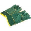 GLOVE MATSAFE GREEN/YEL STD 50MM