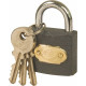 PADLOCK TRI IRON NO363 32MM CASE/180