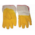 GLOVE MATSAFE LATEX CANVAS YELLOW L XXX