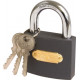 PADLOCK TRI IRON NO366 63MM CASE/36