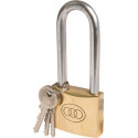 PADLOCK TRI BRASS.NO265L 50MM L/S (120)