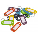 KEY TAG MTS PLASTIC 12PC ASST COLOURS