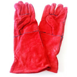 GLOVE MATSAFE WELDERS RED 200MM PP 60