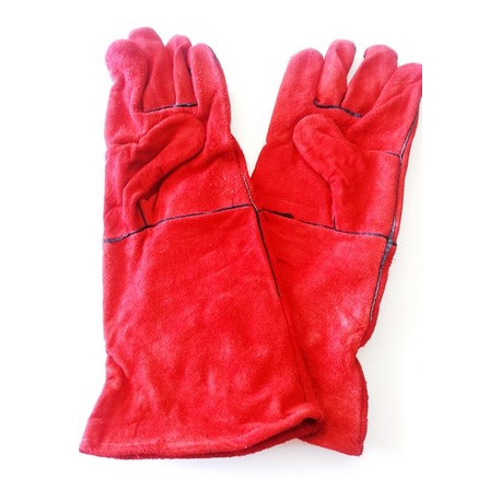 GLOVE MATSAFE WELDERS RED 200MM PP 60