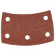 SANDING PADS CURVED 60 GRIT VELCRO