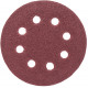 SANDING DISC VELCRO 115MM 80 GRIT WITH HOLES 10/PK