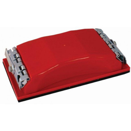 SANDING BLOCK 165 X 85 FOR HAND USE RED