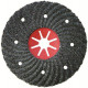 VULCANIZED FIBRE DISC 180MM 16 GRIT BULK