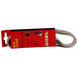 SANDING BELT 30 X 451 POWER HOLE 80 GRIT 5/PK