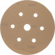 GOLD VELCRO DISC (50 PIECES) 600 GRIT 150MM X 6+1 HOLES