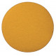 GOLD VELCRO DISC (50 PIECES) 40 GRIT 150MM WITHOUT HOLE