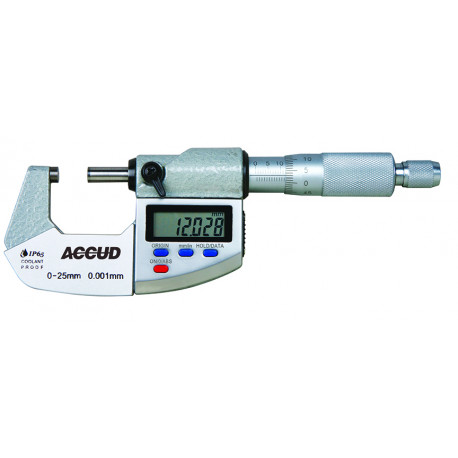 DIGITAL OUTSIDE MICROMETER.IP65.WITH CALIBRATION CERT 0-25MM 0.001MM