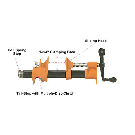 PONY CLAMP 3/4```` 25MM PIPE THE ORIGINAL