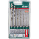 HEX SHANK HSS SUPER SET 6 PIECE 2 3 4 5 6 8MM