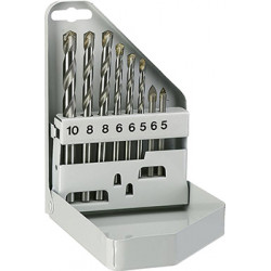 GLASS AND TILE DRILL BIT SET 8 PIECE