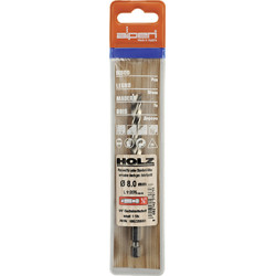 HSS WOOD BIT 5MM HEX SHANK