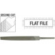 FILE AFILE FLAT 2ND CUT 100MM