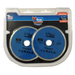 BLADE FOX DIAM CONT 115MM PROMO 2PC