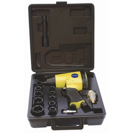 AIR IMPACT WRENCH 1/2```` 17 PIECE KIT SINGLE HAMMER