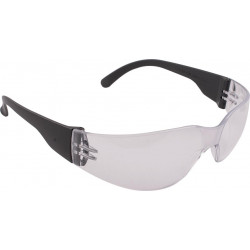 SAFETY EYEWEAR GLASSES CLEAR IN POLY BAG