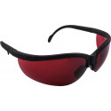 SAFETY EYEWEAR GLASSES RED LENS