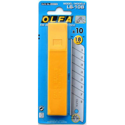 OLFA BLADES LB-10B 10/PACK 18MM