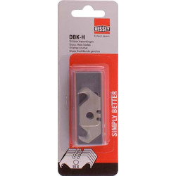 BESSEY HOOK BLADES FOR BS DBKPH FOLDINF and UTILITY KNIFE 10PIECE