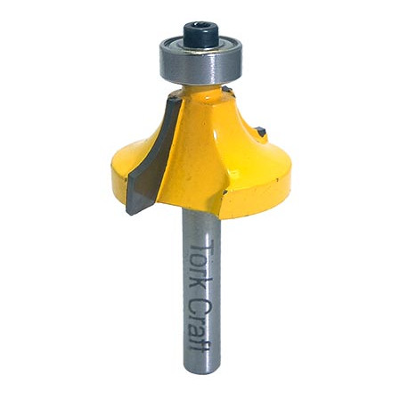 ROUTER BIT CORNER ROUND 3/8````