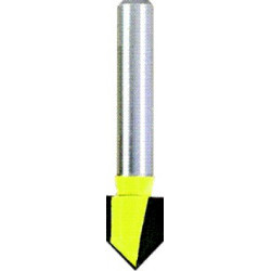 ROUTER BIT V GROOVE 90 DEGREE 3/8````