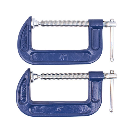 CLAMP G HEAVY DUTY 100MM TWIN PACK 4````