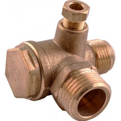 NON-RETURN VALVE 1/2M - 3/8M