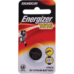 ENERGIZER 3V LITHIUM COIN BATTERY (1 PACK) (MOQ 12)