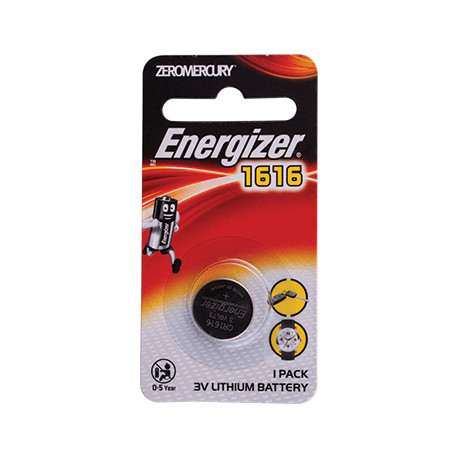 ENERGIZER 3V LITHIUM COIN BATTERY (1 PACK) (MOQ 12)