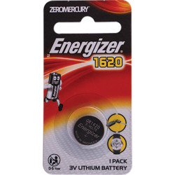 ENERGIZER 3V LITHIUM COIN BATTERY 1 PACK  (MOQ 12)