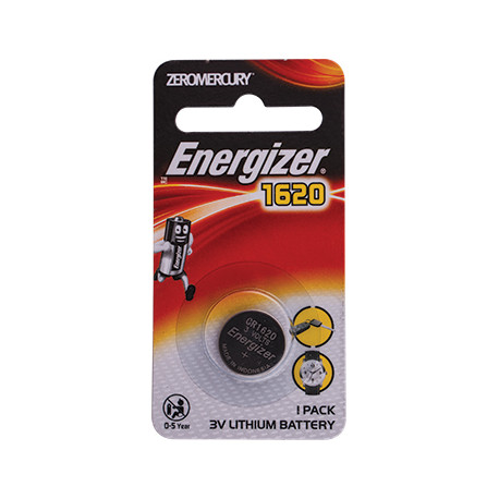 ENERGIZER 3V LITHIUM COIN BATTERY 1 PACK  (MOQ 12)