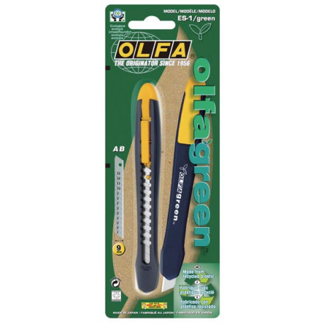 OLFA 24 PIECE ES-1 ASSORTED COLOURS IN PLASTIC BUCKET